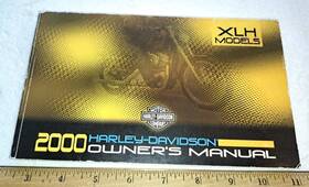 99468-00a Harley-davidson #99468-00a Used 2000 Sportster Owners Manual Part
