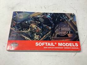 99469-09 Harley-davidson Oem 09 Softail Models Original Owner S Manual