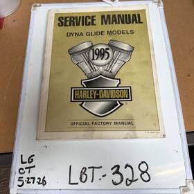99481-95a Harley-davidson Motorcycles 1995 Dyna Glide Models Service Manual P/n