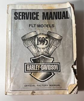 99483-95a Harley-davidson Motorcycle 1995 Flt Model Service Official Factory Manual