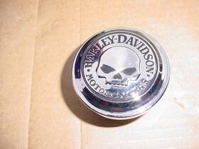 99670-04 Harley-davidson Willie G Skull Medallion Gas Fuel Cap 15943