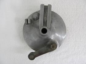 44147-68p Harley-davidson Aermacchi 68-71 125 Rapido Front Brake Backing Plate #44147-68p