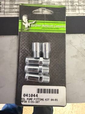C-31-167 Harley-davidson Oil Pump Fitting 84-91