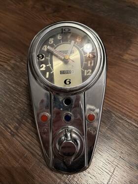 Fs969 Harley-davidson Oem Complete Antique Panhead Duo Glide Dashboard