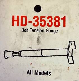 Hd-35381 Harley-davidson Essential Tools Belt Tension Gauge En5