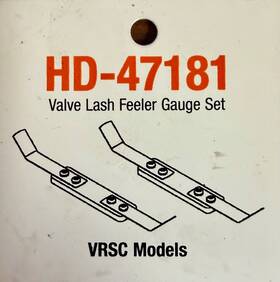Hd-47181 Harley-davidson Valve Lash Feeler Gauge Set Vrsc/vrod En7