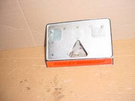 Item-15123 Harley-davidson Chrome Layback License Plate Bracket 15123