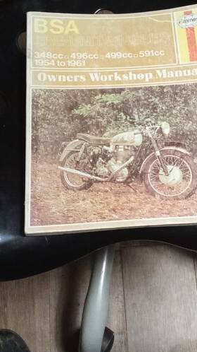 85696 Haynes Bsa Pre-unit Singles 348 Cc 496 499 591 1954 To 1961 Manual