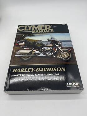 Haynes 9781599693347#2 Harley-davidson Flh/flt Touring Series 2006-2009 Manual Book Clymer
