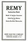 Hd060 Harley-davidson 1915 Harley Davidson Remy Instruction Book