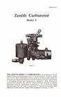 He100 Henderson Zenith Carburetor Bulletin As Used On