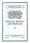 He120 Henderson Four Cylinder Motorcycle Parts List Deluxe Reproduction