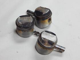 19916 Hepolite Used Triumph T150 Bsa A75 .020 Piston Lot Triples Trident Rocket 3 Oem