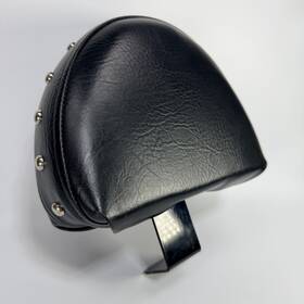 Tghd-sbb044-i-bk Hjco Driver Backrest Only Easy On/off Studded For Harley 1993-2006 Softail Black