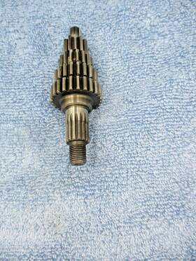 904501b Hodaka Main Shaft B Mark Involute Spline For Ace 90