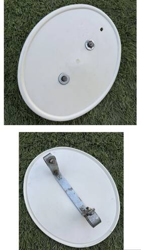939303 Hodaka Front Number Plate Mount And Bracket Original