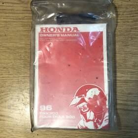 00x31-hm4-6200 Honda 1996 Trx300 Owners Manual