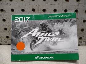 00x31-mjp-6100 Honda 2017 17 African Twin Crf1000a D Owners Manual Oem