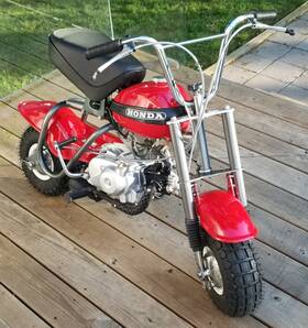 1013399 Honda 1970 Qa50 - Ko Scarlet Red 100% Complete