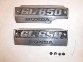 11104-me2-000 Honda 1983 Silver Wing 650 Plate Emblem Cylinder Block Set