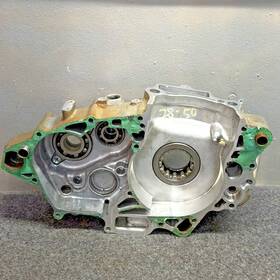 11200-mey-671 Honda 05-17 Crf450x Oem Left Case Engine Carter Half Bottom End Crankcase