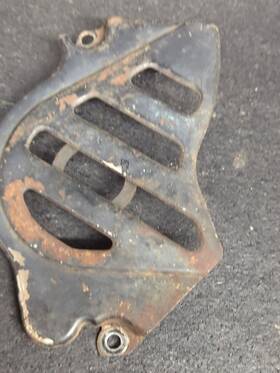 11361-hb7-000 Honda 86 1986 Fat Cat 200 Tr200 Oem Good Sprocket Cover Chain Guard Case Saver