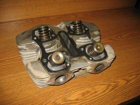12200-287-050 Honda 1968 Cb350 K0 Cylinder Head With Valves Super Sport Cb Cl Sl 250 350