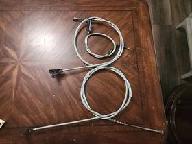 122346 Honda 1983 Nu50 Urban Express Throttle Front And Rear Brake Cable Set