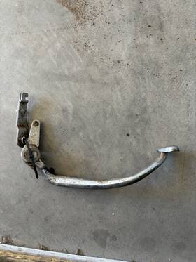 Honda 1231233233222 1970 Ct70 Rear Brake Pedal Assembly