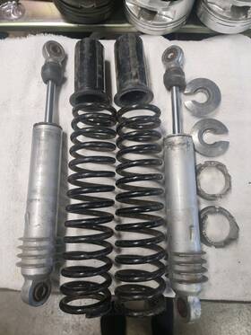 1234567 Honda 1976 76 Cr250 Cr 250m Elsinore Rear Shocks Suspension