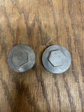 12361-028-000 Honda 1971 Ct90 Tappet Cap Or Covers L-oh-mtr