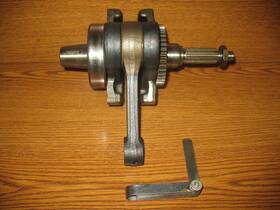 13000-mg2-791 Honda 1987 Xl600r Crank Shaft .012 Inch Rod Clearance Xl 600