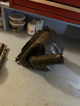 Honda 136830196780 1985-2001 Xr100r/xr80 Air Box Case And Filter Tube