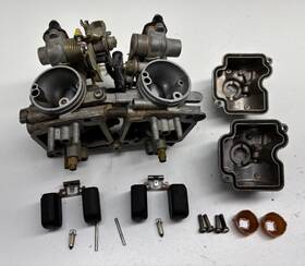 16100-kl4-004 Honda 1984 Xl250r Xl250 R Oem Keihin Carburetor Carb Set Body Float Bowl