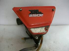 17220-428-000za Honda Nice Oem 1978-1980 Xl250 Air Box And Left Side Cover Xl 250 Vintage