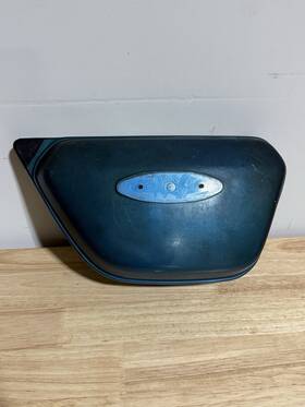17231-315-000ew Honda 17231-315-000 1971 Cb175 Right Side Cover Cb 175 Scrambler Blue