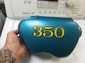 17231-340-000mu Honda Vtg 1972-1973 Sl350 K2 Right Side Cover #17231-340-000mu Inch Marina Blue