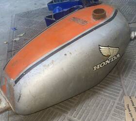 17500-360-710nh Honda Gas Tank Fuel 1975 Cr125 Cr125m Elsinore Oem