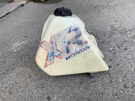 17520-kz1-670za Honda Xr250r Gas Tank/fuel Cell 1991-96 Good Condition. No Cracks