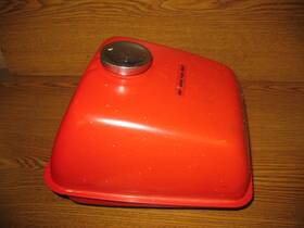 175a1-gc1-000zb Honda 1982 Nu50 A Monza Red Gas Fuel Tank Urban Express Nu 50