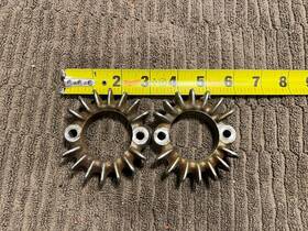 18231-302-000 Honda 1971 Cl175 Cl 175 K6 Scrambler Exhaust Flanges