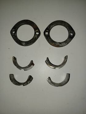 18231-365-670 Honda 1980 Cm200t Cm200 T Cm 200 Twinstar Exhaust Head Pipe Clamp Collar Retaine