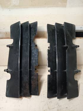 19033-ks7-830 Honda Used 1989 Cr 250r Radiator Grille Guard
