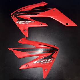 19072-krn-a00za Honda 19071-krn-a00za Crf250 2007 Nos Oem Radiator Shroud Set