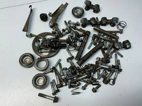 19215-415-010 Honda Vintage Oem 78-81 Cx Gl 500 Cx500 3.5lb Engine Breakdwon Parts Lot Bolts