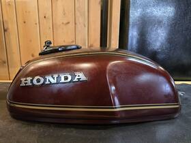 211493 Honda 1979 Cx500 Deluxe Gas Petrol Fuel Tank With Emblems Lid / Cap /keys Oem