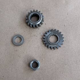 23121-gc4-710 Honda 1985-2007 Cr80r Cr85rb Cr85r Crankshaft Primary Drive Gears And Nut