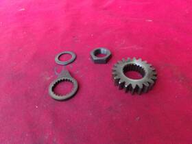 23121-kk1-000 Honda Xr250r Primary Nut And Gear 1984 1985 Oem Nice Xr 250r