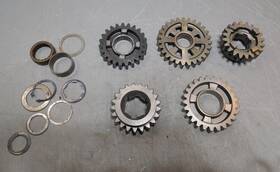 23411-ka4-770 Honda Cr250r Transmission Counter Shaft Gears 1988
