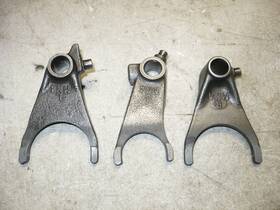 24211-mn4-000 Honda 87-90 Cbr600 F Hurricane Gearshift Fork Set 3 Units Oem